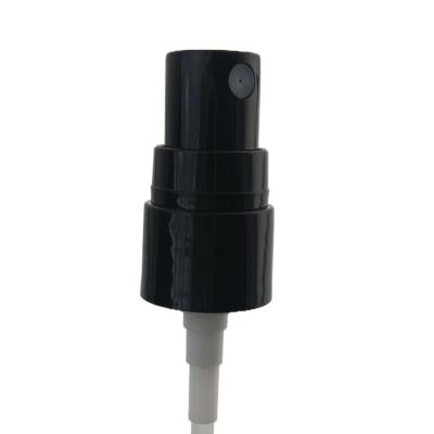 China Ribbed Closure Options Plastic Fine Mist Spray Pump for White and Black Perfume Sprayer for sale