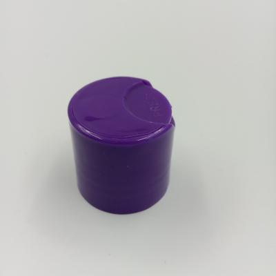 China 20/410 24/410 28/410 Shampoo Cap Flip Top Plastic Caps For Gold Silver Aluminum Plastic Bottle for sale