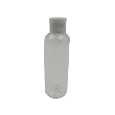 China Bottles for Transparent Plastic Bottle Hair Oil Cosmetic Packaging Bottle With Top Cap for sale