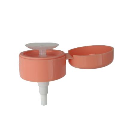 China Transparent PET Nail Pump Cleaning Liquid Press Dispenser Pump for Custom Orders for sale