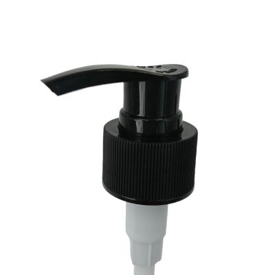 China PP Plastic Left and Right 24/410 28/410 Smooth White Lotion Pump for Shampoo Bottles for sale