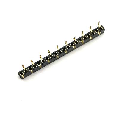 China Custom 2.00mm Female PCB Header H5.0mm Centipede Foot Type Double Row U Terminal Terminal Connector for sale