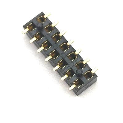 China PCB Custom 2.0mm Pitch Dual Row PCB Board Board Connector Pin Header SMD Female Socket for sale