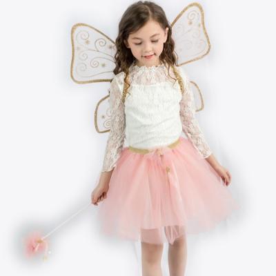 China Pink sparkle fairy tutu set guaranteed quality price suitable pink sparkle fairy tutu set kids fairy dress for sale