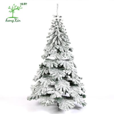 China Home Wholesale Falling Snow l Festival Decoration Factory Price Propeller Shaped PVC Floating Artifica Albero Di Natale Christmas Tree for sale