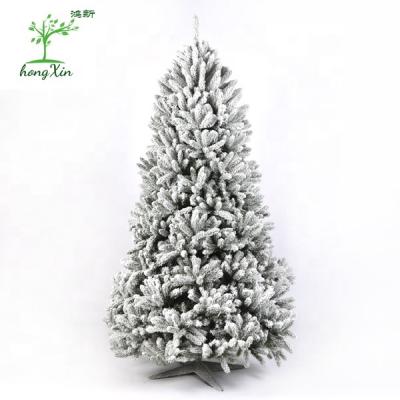 China Wholesale Hot Selling Festival Home Decoration 7.5ft Snowflake PVC Assembled Christmas Tree 220cm for sale