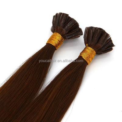 China European and American style factory directly u tip hair extensions human hair russian hair micro u tip keratin kinky  extensions for sale