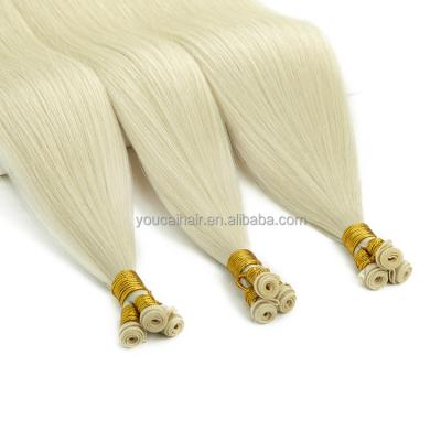 China European and American style Skin Weft Extensions New Design Super Thin Hand Tied Weft Hair Extension for sale