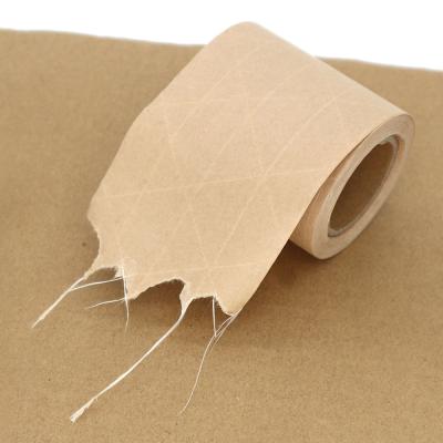 China Cardboard Sealing Gummed Reinforceg Kraft Paper Tape From China Manufacturer for sale