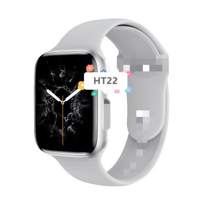 China Original Logo HT22 Smartwatch Stainless Steel Shell MP3 Playback 1.7 Inch Screen BTBLUETOOTH Series 6 Smart Watch T500 T900 HW22 HT99 for sale