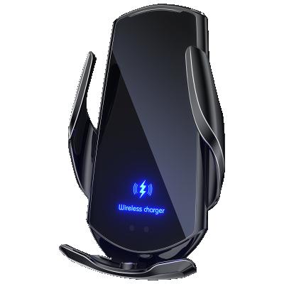 China 2021 New 15W Portable Wireless Charger Mobile Phone QI High Speed ​​Fast Charging Car Charger For iPhone For Android for sale