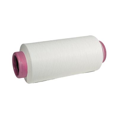 China Anti-Bacteria China High Quality Silver White Flexible 100% Polyester Yarn DTY 50D/144F for weaving for sale