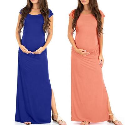 China European Anti-allergy long dress women's clothing maternity dresses sexy ladies pregnant women dress ropa de mujer de ropa de embarazada for sale