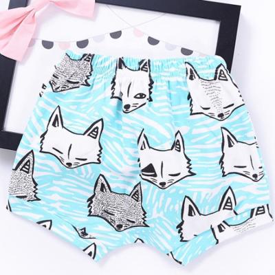 China Amazon best-selling anti-static baby shorts summer cotton baby boy shorts girls cotton bloomers hot sale baby bread shorts harem canvas pants for sale