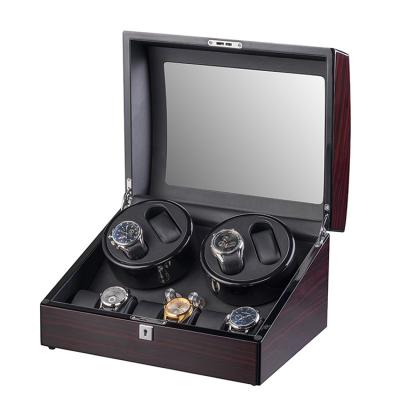 China Recycled Materials 2021 New Design Custom Automatic Wooden Watch Winder for sale