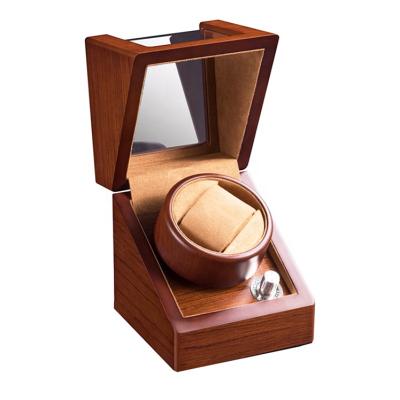 China Hot Selling Cheap Recycled Materials Men Quiet Mabuchi Motor Holding Simple Wood China Boxy Automatic Watch Winder for sale