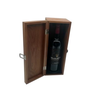 China High Quality Recycled Materials Wooden Whiskey Box With Custom Logo for sale