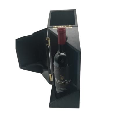 China High Quality Recycled Materials Wooden Whiskey Box With Custom Logo for sale