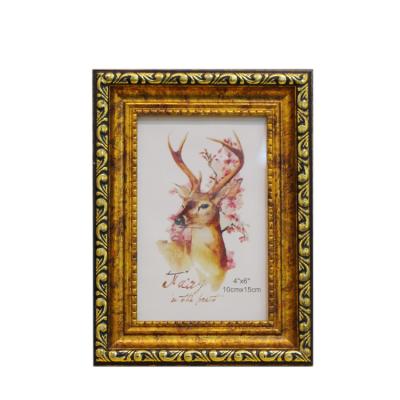 China New Simple Creative Environmental Friendly Good Quality PS Styrofoam Photo Frame Used For Wall Decor for sale