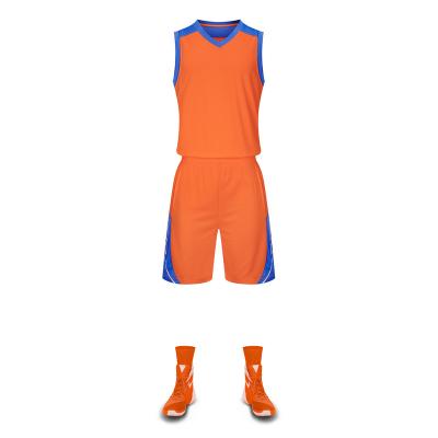 China Jamaica Youth Set Antibacterial Basketball Singlet For Kid Reversible Basketball for sale