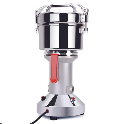 China Hotels APP Silver Crest 300g Commercial Electric Spice Grinder Prices Dry Food Powder Making Machine Chili Pepper Grinder Machine for sale