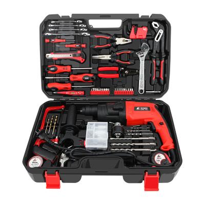 China KAFUWELL H3709A 120pcs  Hand Tool Set Repair Tool Kit Rotary Hammer For Household Installation And Mai for sale