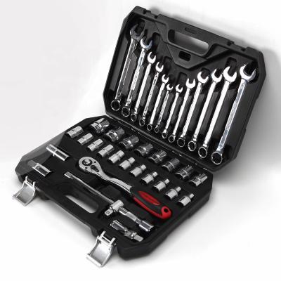 China 37pcs Professional Wrench Socket Set CR-V Auto Repairing 1/2 Inch Drive for sale