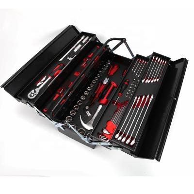 中国 76pcs 5 Drawers Hand Mechanic Tool Set  Metal Box Case With Stainless Steel 販売のため