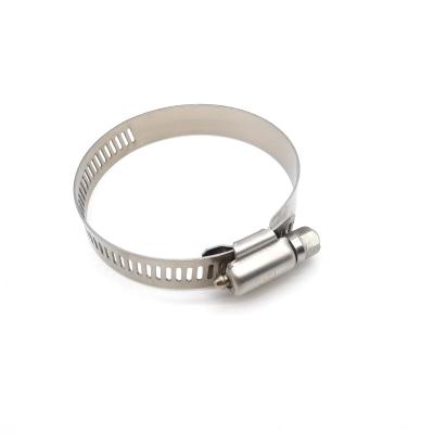 China Automotive 1/4 3/8 1/2 3/4inch SS304&316 Stainless Steel American Kind Hose Clamp for sale