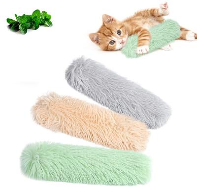 China Soft Stick Stocked Cat Toys Cat Pillows Pet Toy For Indoor Hot Sale Interactive Catnip Plush Cats for sale