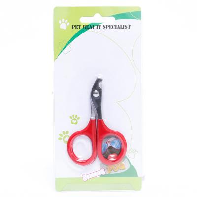 China Viable Wholesale Pet Nail Trimmer Cat Nail Cutter Blister Package Alloy Steel Small for sale