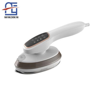 China Car Automatic household folding handheld intelligent steam touch screen hanging iron small dry and wet dual-use clothes iron for sale