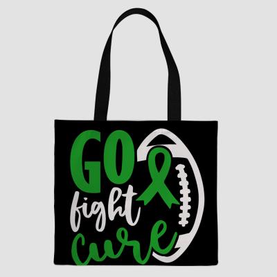 China Factory Price Customized Eco Friendly Folding Design Football Pattern Foldable Shopping Tote Bag for sale