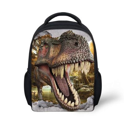 China Dinosaur Printing School Toddler Sublimation Girls Bags Waterproof Custom Kids Cartoon Backpack for sale