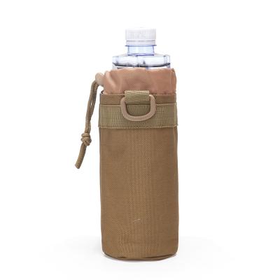 China Who respects the environment. Hot Selling Durable.insulated Portable Foldable Oxford Fabric Water Bottle Carrier Shoulder Strap Camouflage Pattern 1000ml Outdoor Water Bottle Bag for sale