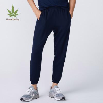 China HempSpring Breathable Mens Lounge Sweats Bottoms Hemp Jogger Pants Eco-Friendly Organic Cotton Lounge Sweats Pants for sale