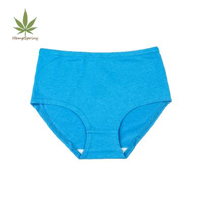 China HempSpring Hemp Briefs Hemp Bikini Underwear Shorts Breathable Hemp/Organic Cotton Panties Briefs Underwear Women Briefs for sale