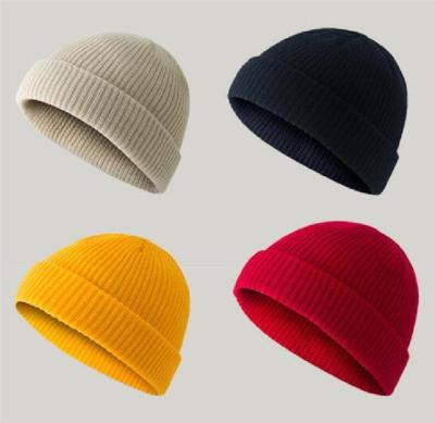 China Various Colors COMMON Fashion Unisex Short White RST Adult Winter Fishermen Running Beanie for sale