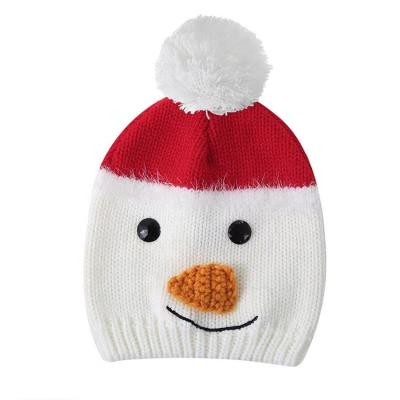 China JOINT soft cute party beanies for little kids winter customized knit wholesale christmas baby beanies kids beanies for sale