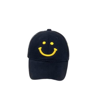 China COMMON Wholesale Custom Made Custom Bucket Hat Logo Child Outdoor Sport Sun Hat Design Baseball Caps And Smile Kids Hats for sale