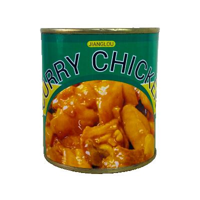 China No Colors RTS Sample Canned Food Artificial Curry Chicken for sale