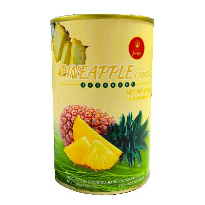 China Artificial Color Does Not Fruit Kosher Canned Pineapple Cut Into Heavy Syrup Makers for sale