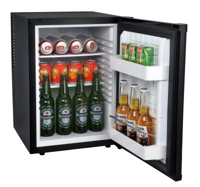 China CB-40SA 40L THERMOELECTRIC silent mini fridge, 40L silent minibar, 40L silent hotel minibar for sale