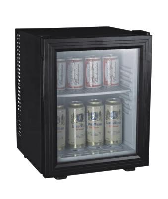 China 35L THERMOELECTRIC showcase, 35L showcase minibar, 35L glass door minibar for sale