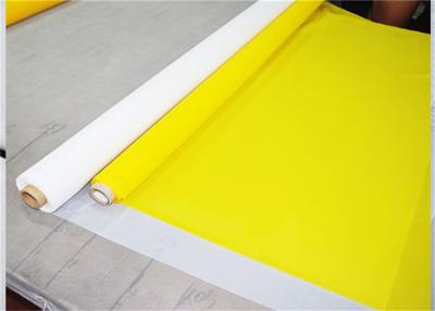 China Yellow 45 Micron DPP200 Polyester Screen Printing Mesh With Plain Weave for sale