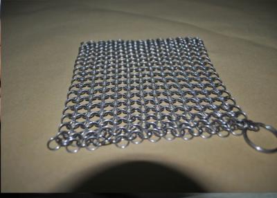 Cina Rettangolo 10mm, abitudine dell'impianto di lavaggio di Chainmail dell'acciaio inossidabile della cucina 304 di dimensione in vendita