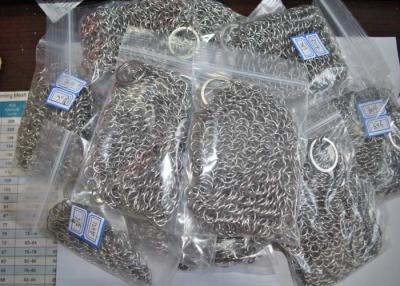 China Diâmetro externo de aço inoxidável do purificador 10mm de Chainmail da bandeja feita sob encomenda, Eco amigável à venda