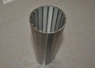 China Wedge Wire Mesh Filter Screen Mesh Filter For Well Water , 304 Stainless Steel for sale