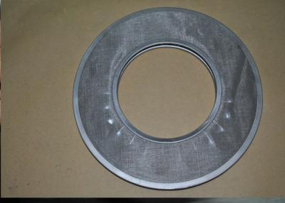 China Industries Stainless Steel Wire Mesh Filter Disc Round Shape With Hole for sale