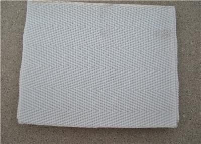 China High Temperature Resistant Polyester Mesh Belt With White Used For Sewage for sale